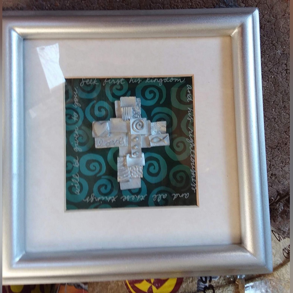 Cross in Frame Picture